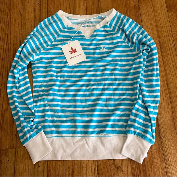 NWT Terry cloth sweater - Picture 3 of 8